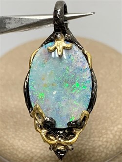 *Подвеска Опал Австралия АРТ 54058 ВЕС  4,06 Г - фото 214901