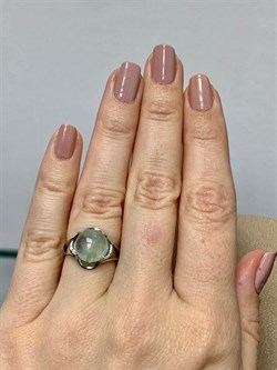 *Кольцо р.16 Аквамарин Забайкалье АРТ 63389 ВЕС около 2,71 Г - фото 215216