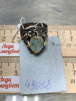 *Кольцо р.17 Аквамарин Забайкалье АРТ 49038 (ВЕС 8,21 Г) - фото 215265