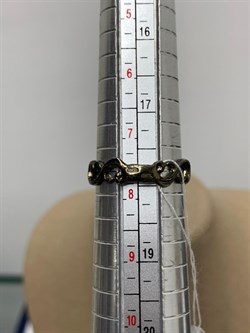 *Кольцо р.17,5 Аквамарин АРТ 59654 ВЕС 5,43 Г - фото 215290