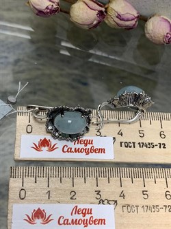 *Серьги Аквамарин АРТ 134-402-12,81 ВЕС 12,81 Г - фото 215321 *Серьги Аквамарин АРТ 134-402-12,81 ВЕС 12,81 Г - фото 215321