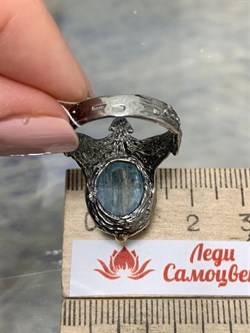 *Кольцо р.17,5 Аквамарин Забайкалье АРТ 36453 ВЕС 7,21 Г - фото 215350 *Кольцо р.17,5 Аквамарин Забайкалье АРТ 36453 ВЕС 7,21 Г - фото 215350