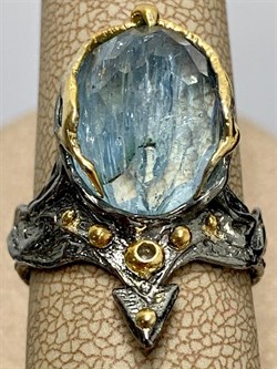 *Кольцо р.17,5 Аквамарин Забайкалье АРТ 36453 ВЕС 7,21 Г - фото 215354 *Кольцо р.17,5 Аквамарин Забайкалье АРТ 36453 ВЕС 7,21 Г - фото 215354