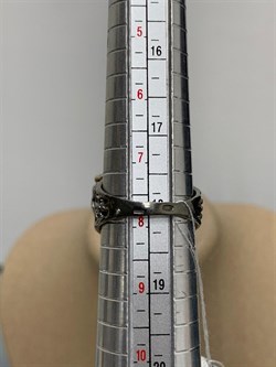 *Кольцо р.18 Аквамарин Забайкалье АРТ 53318 (ВЕС 13,28 Г) - фото 215474