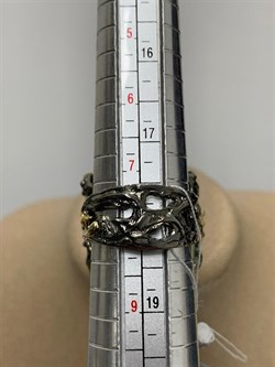 *Кольцо р.18 Аквамарин Забайкалье АРТ 53599 (ВЕС 20,24 Г) - фото 215499