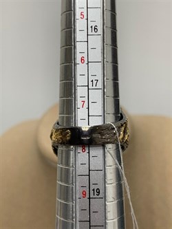 *Кольцо р.18 Аквамарин Нигерия АРТ 60107 ВЕС 16,36 Г - фото 215534