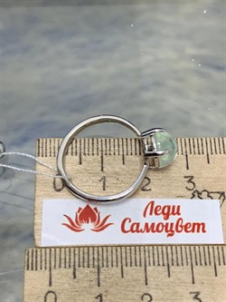 *Кольцо р.18,5 Аквамарин Забайкалье АРТ 45513 (ВЕС 2,64 Г) - фото 215579 *Кольцо р.18,5 Аквамарин Забайкалье АРТ 45513 (ВЕС 2,64 Г) - фото 215579