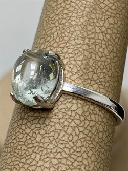 *Кольцо р.18,5 Аквамарин Забайкалье АРТ 45513 (ВЕС 2,64 Г) - фото 215581 *Кольцо р.18,5 Аквамарин Забайкалье АРТ 45513 (ВЕС 2,64 Г) - фото 215581