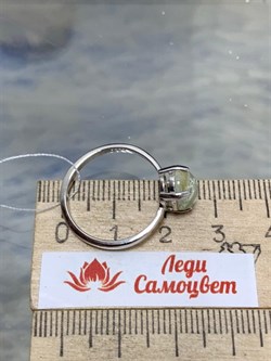 *Кольцо р.18,5 Аквамарин Забайкалье АРТ 64349 ВЕС 2,67 Г - фото 215740 *Кольцо р.18,5 Аквамарин Забайкалье АРТ 64349 ВЕС 2,67 Г - фото 215740