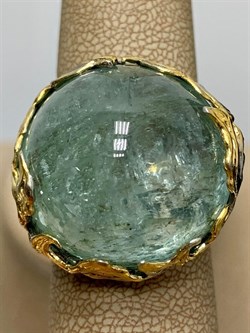 *Кольцо р.19 Аквамарин Забайкалье АРТ 49029 ВЕС 24,66 Г - фото 215822 *Кольцо р.19 Аквамарин Забайкалье АРТ 49029 ВЕС 24,66 Г - фото 215822