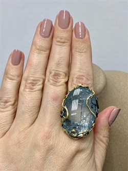 *Кольцо р.19 Аквамарин Забайкалье АРТ 61593 (ВЕС 17,94 Г) - фото 215864 *Кольцо р.19 Аквамарин Забайкалье АРТ 61593 (ВЕС 17,94 Г) - фото 215864