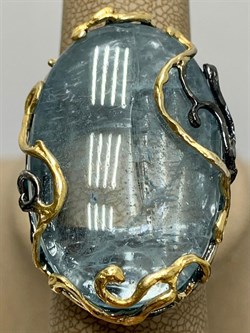 *Кольцо р.19 Аквамарин Забайкалье АРТ 61593 (ВЕС 17,94 Г) - фото 215872 *Кольцо р.19 Аквамарин Забайкалье АРТ 61593 (ВЕС 17,94 Г) - фото 215872