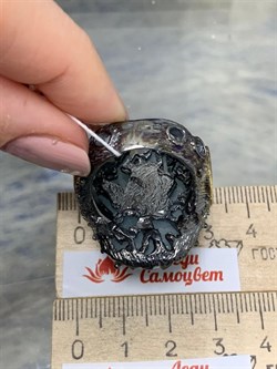 *Кольцо р.19,5 Аквамарин Нигерия АРТ 45540 (ВЕС 35,33 Г) - фото 215890 *Кольцо р.19,5 Аквамарин Нигерия АРТ 45540 (ВЕС 35,33 Г) - фото 215890