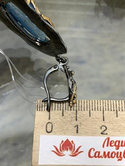 *Серьги Аквамарин Забайкалье АРТ 53592 (ВЕС 20,33 Г) - фото 216033