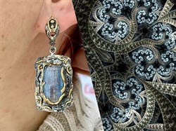 *Серьги Аквамарин Забайкалье АРТ 54047 (ВЕС  20,07 Г) - фото 216040 *Серьги Аквамарин Забайкалье АРТ 54047 (ВЕС  20,07 Г) - фото 216040