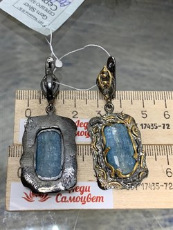*Серьги Аквамарин Забайкалье АРТ 54047 (ВЕС  20,07 Г) - фото 216043 *Серьги Аквамарин Забайкалье АРТ 54047 (ВЕС  20,07 Г) - фото 216043