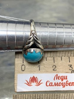 *Кольцо р.17,5 Хризоколла Казахстан АРТ 49696 ВЕС 5,81 Г - фото 216113 *Кольцо р.17,5 Хризоколла Казахстан АРТ 49696 ВЕС 5,81 Г - фото 216113