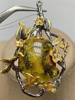 *Подвеска Янтарь Калининград АРТ 65767 (ВЕС 8,44 Г) - фото 216182 *Подвеска Янтарь Калининград АРТ 65767 (ВЕС 8,44 Г) - фото 216182