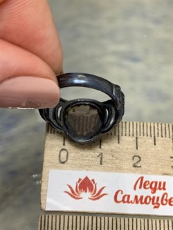 *Кольцо р.17 Раухтопаз Дымчатый Кварц Бразилия АРТ 53707 Вес 4,95 г - фото 216335 *Кольцо р.17 Раухтопаз Дымчатый Кварц Бразилия АРТ 53707 Вес 4,95 г - фото 216335