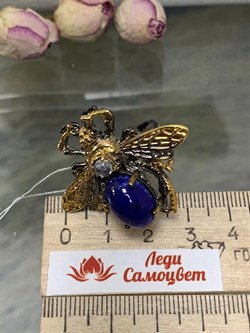 *Кольцо р.17 Мотылек Лазурит Афганистан  Арт 49431 Вес 13,25 г - фото 216362 *Кольцо р.17 Мотылек Лазурит Афганистан  Арт 49431 Вес 13,25 г - фото 216362