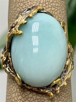 *Кольцо р.19 Ларимар Доминикана АРТ 60715 ВЕС 10,17 Г - фото 216401 *Кольцо р.19 Ларимар Доминикана АРТ 60715 ВЕС 10,17 Г - фото 216401