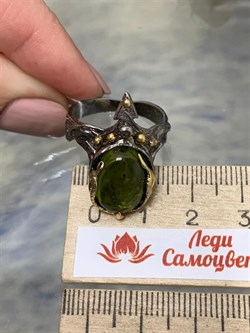 *Кольцо р.18,25 Хризолит АРТ 60798 (ВЕС 7,42 Г) - фото 216479 *Кольцо р.18,25 Хризолит АРТ 60798 (ВЕС 7,42 Г) - фото 216479