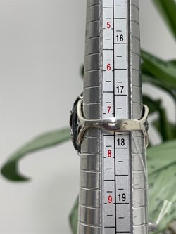 *Кольцо р.17,5 Серафинит АРТ 80-938-15,54 ВЕС 15,54 Г - фото 216605