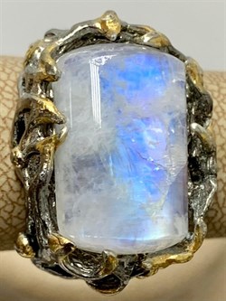 *Кольцо р.17 Лунный камень Адуляр АРТ 53526 ВЕС 14,95 Г - фото 216693 *Кольцо р.17 Лунный камень Адуляр АРТ 53526 ВЕС 14,95 Г - фото 216693