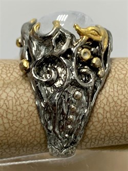 *Кольцо р.17 Лунный камень Адуляр АРТ 53526 ВЕС 14,95 Г - фото 216695 *Кольцо р.17 Лунный камень Адуляр АРТ 53526 ВЕС 14,95 Г - фото 216695