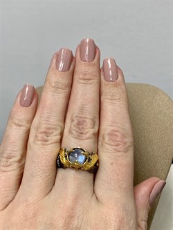 *Кольцо р.17 Лунный камень Адуляр АРТ 60434 ВЕС 8,01 Г - фото 216702 *Кольцо р.17 Лунный камень Адуляр АРТ 60434 ВЕС 8,01 Г - фото 216702