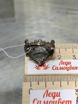 *Кольцо р.17 Лунный камень Адуляр АРТ 61628 ВЕС 7,65 Г - фото 216718 *Кольцо р.17 Лунный камень Адуляр АРТ 61628 ВЕС 7,65 Г - фото 216718