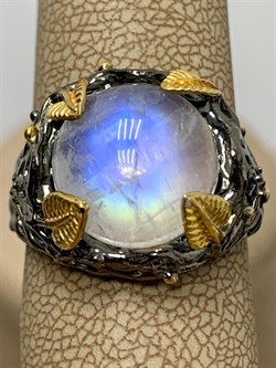 *Кольцо р.17,5 Лунный камень Адуляр АРТ 41427 ВЕС 6,72 Г - фото 216756 *Кольцо р.17,5 Лунный камень Адуляр АРТ 41427 ВЕС 6,72 Г - фото 216756