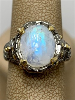 *Кольцо р.17,5 Лунный камень Адуляр АРТ 41433 ВЕС 7,62 Г - фото 216773 *Кольцо р.17,5 Лунный камень Адуляр АРТ 41433 ВЕС 7,62 Г - фото 216773