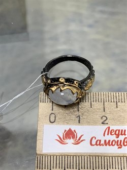 *Кольцо р.17,5 Лунный камень Адуляр АРТ 60405 ВЕС 5,59 Г - фото 216813