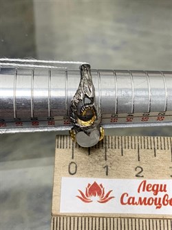 *Кольцо р.18 Лунный камень Адуляр АРТ 33795 ВЕС 3,92 Г - фото 216832