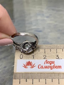 *Кольцо р.18 Лунный камень Адуляр АРТ 33982 ВЕС 4,69 Г - фото 216845