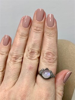 *Кольцо р.18 Лунный камень Адуляр АРТ 36103 ВЕС 2,79 Г - фото 216851 *Кольцо р.18 Лунный камень Адуляр АРТ 36103 ВЕС 2,79 Г - фото 216851