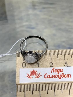*Кольцо р.18 Лунный камень Адуляр АРТ 36103 ВЕС 2,79 Г - фото 216857 *Кольцо р.18 Лунный камень Адуляр АРТ 36103 ВЕС 2,79 Г - фото 216857