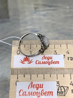 *Кольцо р.18 Лунный камень Адуляр АРТ 36103 ВЕС 2,79 Г - фото 216858 *Кольцо р.18 Лунный камень Адуляр АРТ 36103 ВЕС 2,79 Г - фото 216858