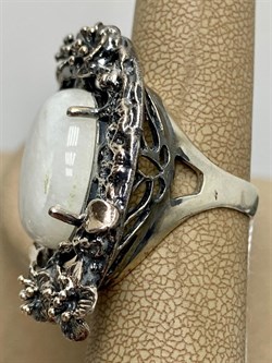 *Кольцо р.18 Лунный камень Адуляр АРТ 41301 ВЕС 19,27 Г - фото 216889