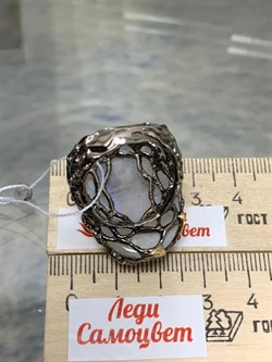 *Кольцо р.18 Лунный камень Адуляр АРТ 41395 ВЕС  20,95 Г - фото 216900 *Кольцо р.18 Лунный камень Адуляр АРТ 41395 ВЕС  20,95 Г - фото 216900