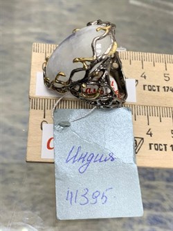 *Кольцо р.18 Лунный камень Адуляр АРТ 41395 ВЕС  20,95 Г - фото 216904 *Кольцо р.18 Лунный камень Адуляр АРТ 41395 ВЕС  20,95 Г - фото 216904