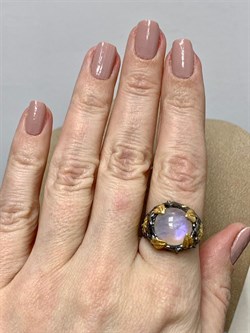 *Кольцо р.18 Лунный камень Адуляр АРТ 41439 ВЕС 7,1 Г - фото 216912 *Кольцо р.18 Лунный камень Адуляр АРТ 41439 ВЕС 7,1 Г - фото 216912