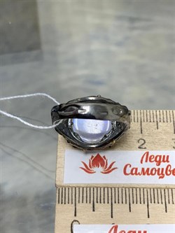 *Кольцо р.18 Лунный камень Адуляр АРТ 41439 ВЕС 7,1 Г - фото 216913 *Кольцо р.18 Лунный камень Адуляр АРТ 41439 ВЕС 7,1 Г - фото 216913