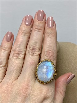 *Кольцо р.18 Лунный камень Адуляр АРТ 49110 ВЕС 15,91 Г - фото 216939 *Кольцо р.18 Лунный камень Адуляр АРТ 49110 ВЕС 15,91 Г - фото 216939