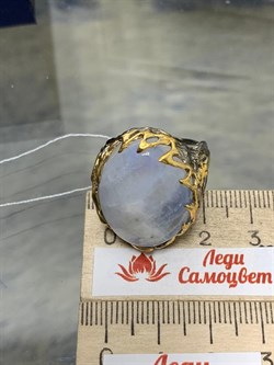 *Кольцо р.18 Лунный камень Адуляр АРТ 49110 ВЕС 15,91 Г - фото 216943 *Кольцо р.18 Лунный камень Адуляр АРТ 49110 ВЕС 15,91 Г - фото 216943