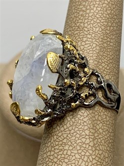 *Кольцо р.18 Лунный камень Адуляр АРТ 49150 ВЕС 14,47 Г - фото 216952 *Кольцо р.18 Лунный камень Адуляр АРТ 49150 ВЕС 14,47 Г - фото 216952