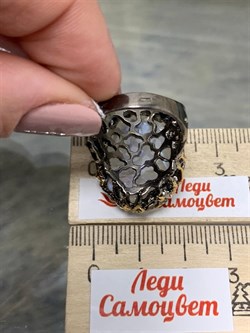 *Кольцо р.18 Лунный камень Адуляр АРТ 49150 ВЕС 14,47 Г - фото 216953 *Кольцо р.18 Лунный камень Адуляр АРТ 49150 ВЕС 14,47 Г - фото 216953