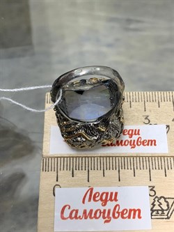 *Кольцо р.18 Лунный камень Адуляр АРТ 49330 ВЕС 18,67 Г - фото 216964