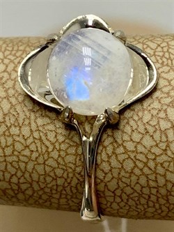 *Кольцо р.18 Лунный камень Адуляр АРТ 52888 ВЕС 1,93 Г - фото 216971 *Кольцо р.18 Лунный камень Адуляр АРТ 52888 ВЕС 1,93 Г - фото 216971